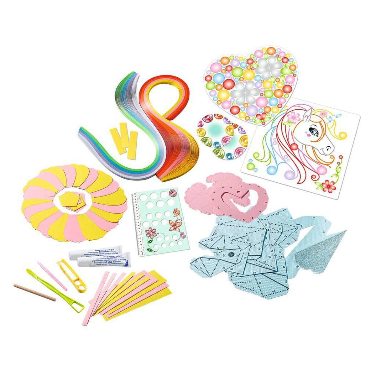 Set na tvoření s papíry Ravensburger 18236